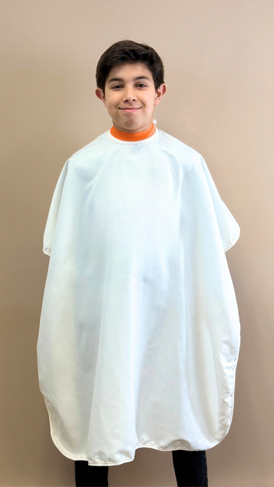 Poncho enfant blanc Flean'up