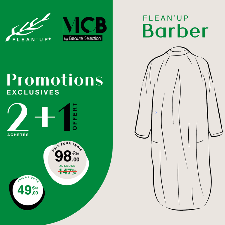 2 + 1 Flean'Up Barber