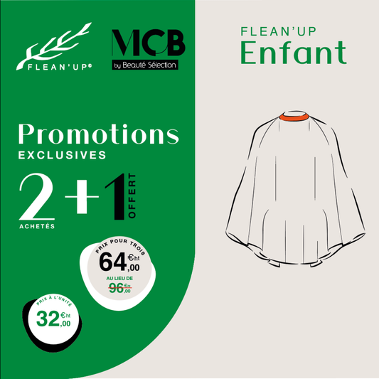 2 + 1 Flean'Up Poncho Enfant
